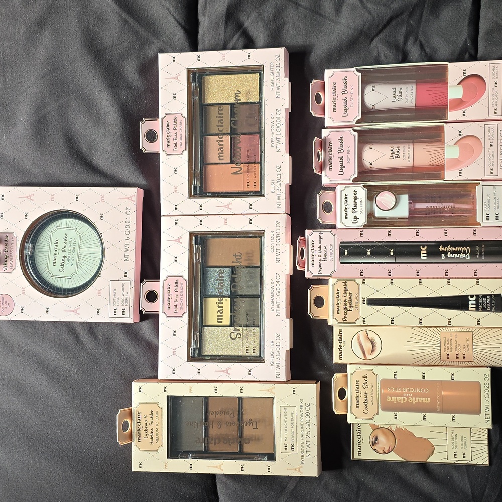 Marie Claire Makeup 10 Piece Bundle